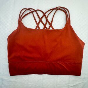 Athleta Strappy Longline Style Sports Bra